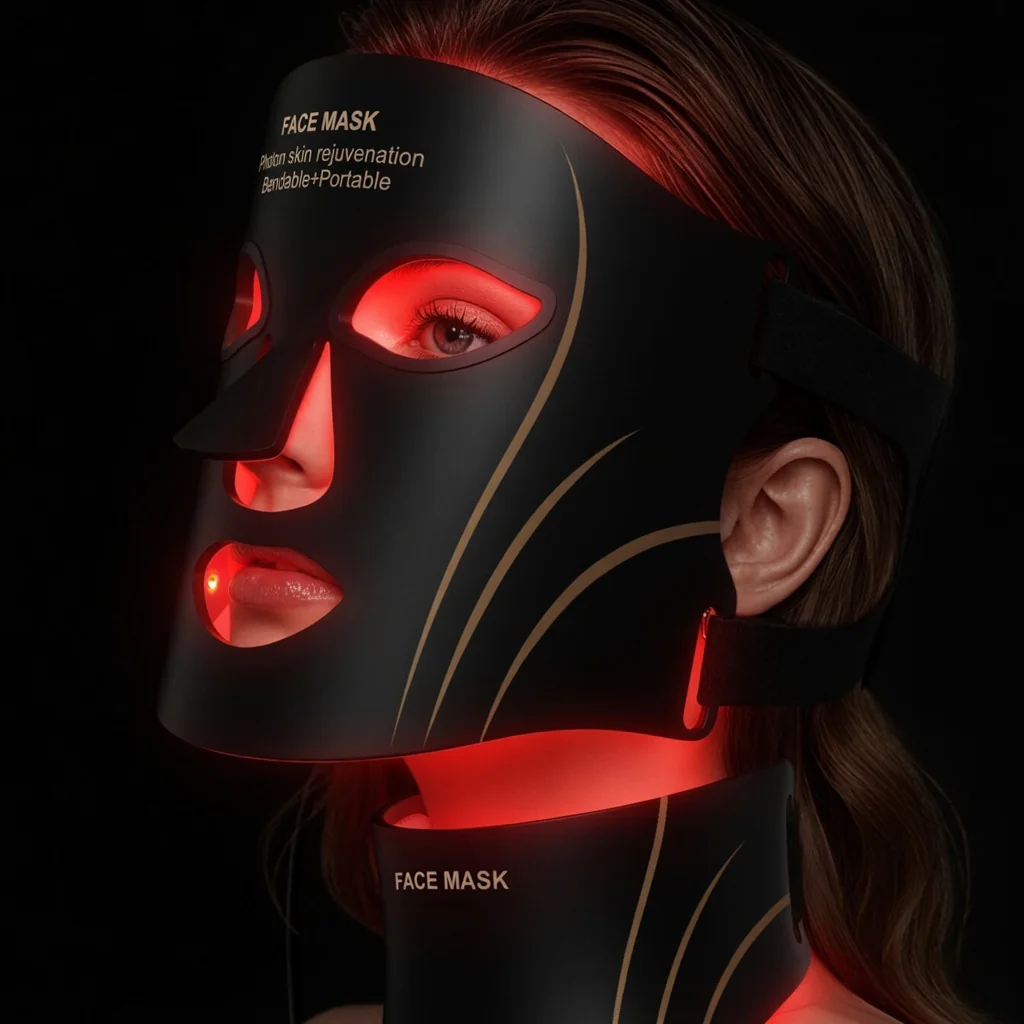 Care Face Mask — LED-маска для обличчя та шиї у роботі
